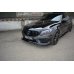 Накладка сплиттер на передний бампер на Mercedes C W205 C43 AMG